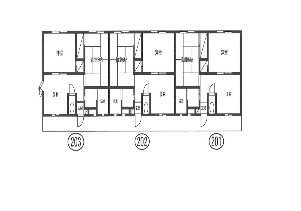 穂高ハイム2階図面