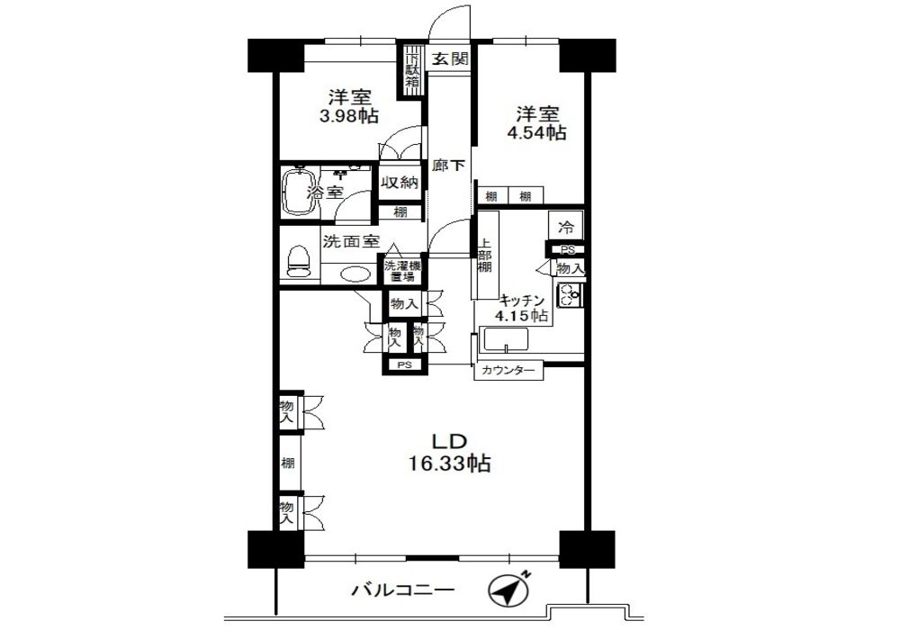 間取り図エクセル津田沼ホームページ用
