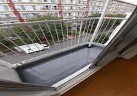 北側バルコニー