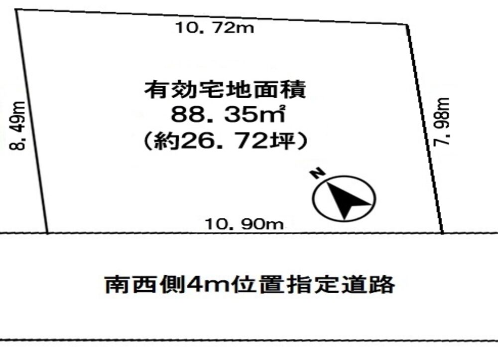 区画図推測（高根台６丁目）